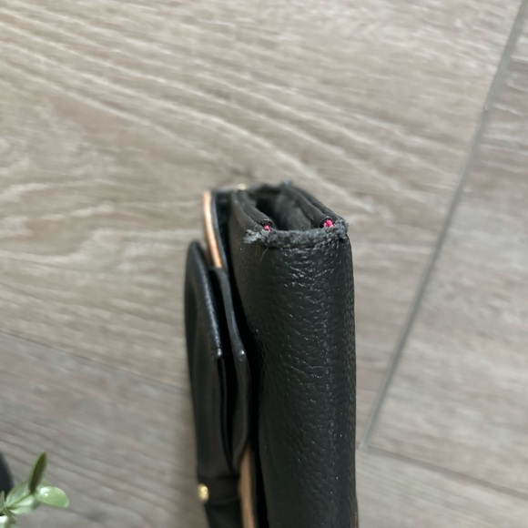 Betsey Johnson Animal Print Purse & Wallet Black Two Strap Bag Cat Lady Leopard - Picture 12 of 16